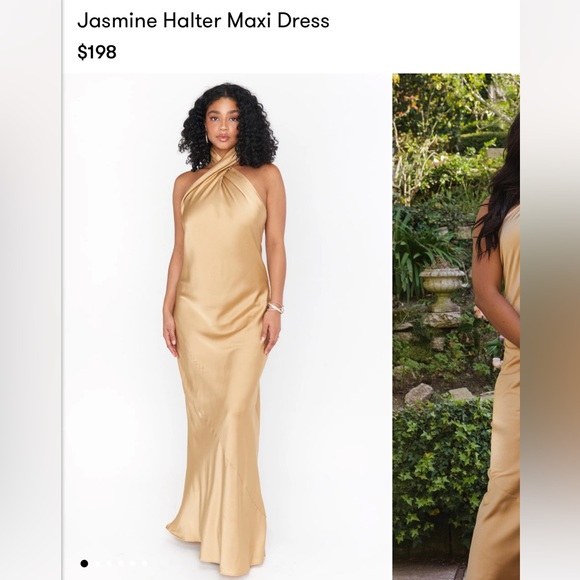 Show Me Your MuMu Dresses & Skirts - Jasmin Halter Maxi Dress